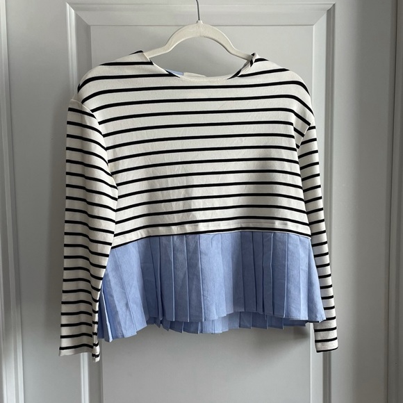 Anthropologie Quarter Sleeve Top - Picture 2 of 5